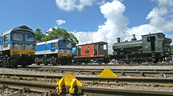GWR 813 Shildon 2008