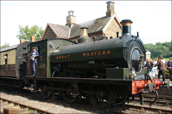 GWR 813 Shildon 2008