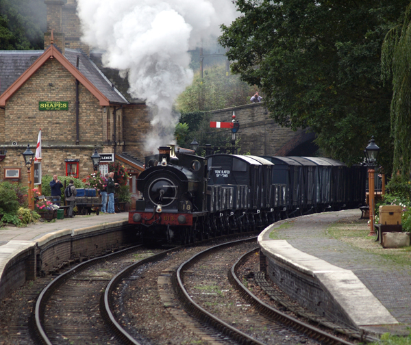 GWR 813 Highley.  
